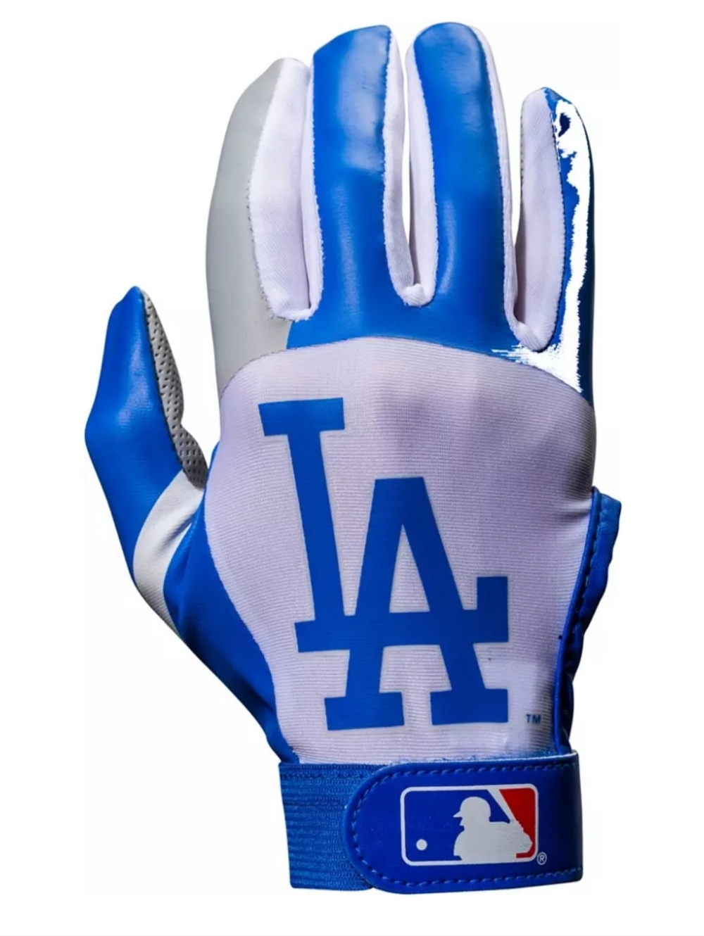MLB Los Angeles Dodgers Youth Batting Glove - Royal Blue & White